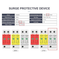 AC SPD 1PN 275V 20KA-40KA Surge Protect Device House Office Arrester
